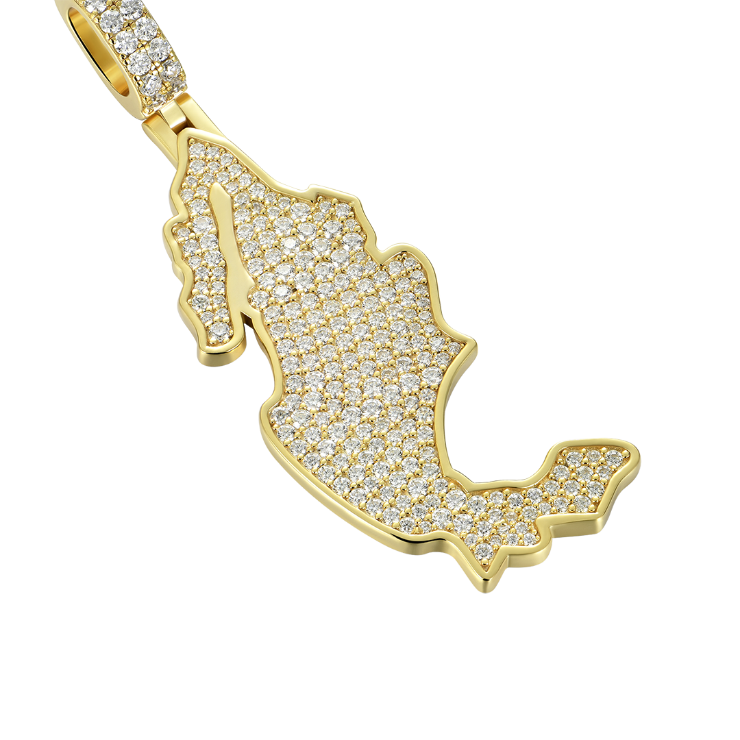 Map of Mexico Pendant