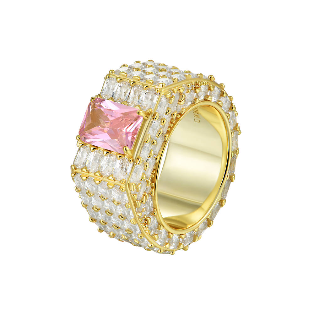 Custom Emerald Cut Eternity Band Ring