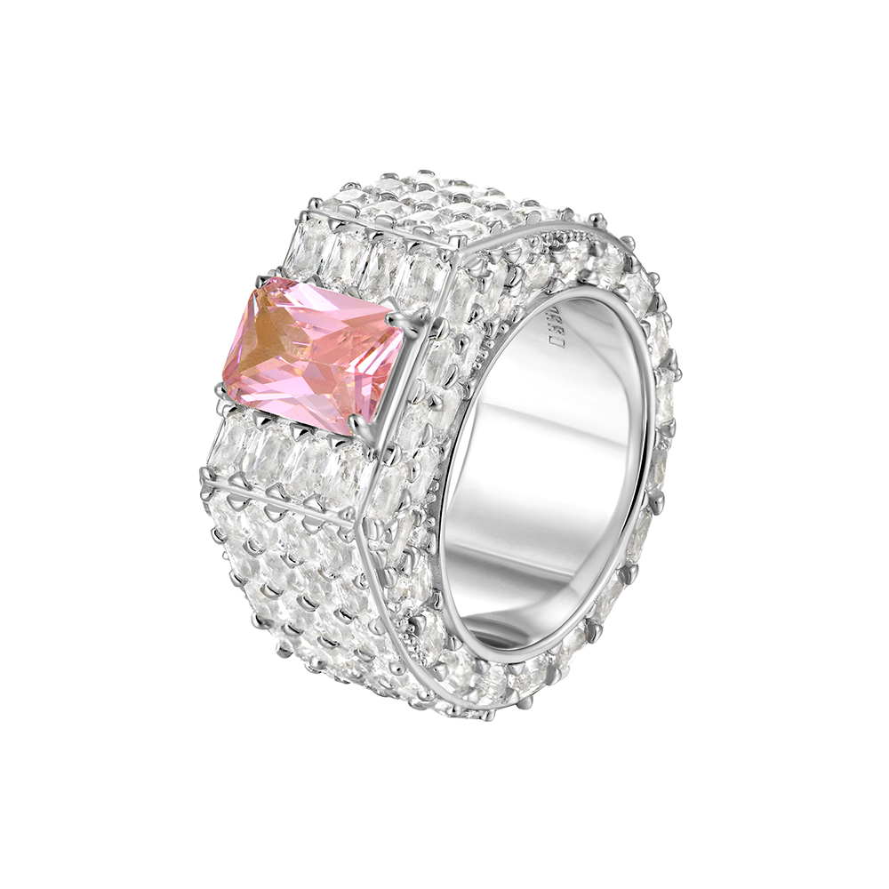 Custom Emerald Cut Eternity Band Ring