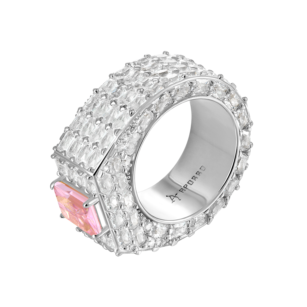 Custom Emerald Cut Eternity Band Ring