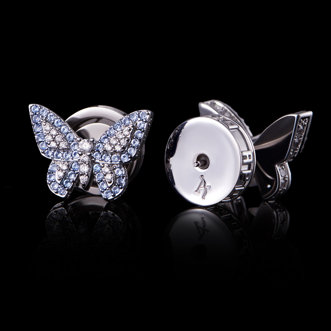 Butterfly Stud Earrings - Pair