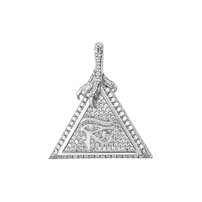 Micro colgante Moissanite Ojo de Horus