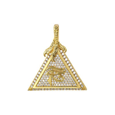 Micro colgante Moissanite Ojo de Horus