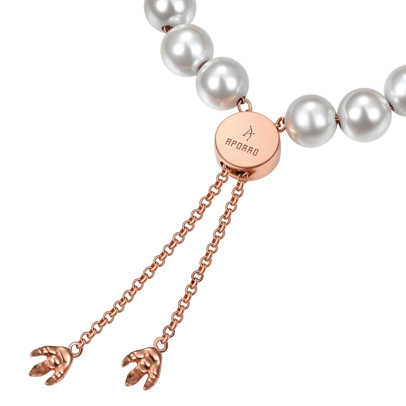 Collar ajustable de perlas y cuentas WONG Dragon - APORRO