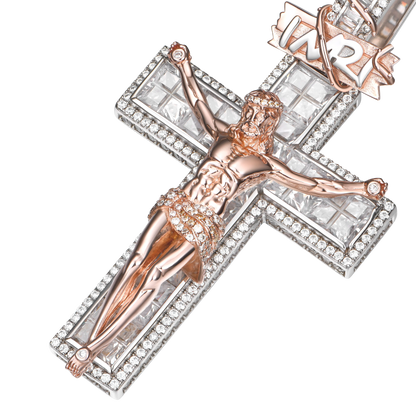 Women's Crucifixion of Jesus Pendant - Large