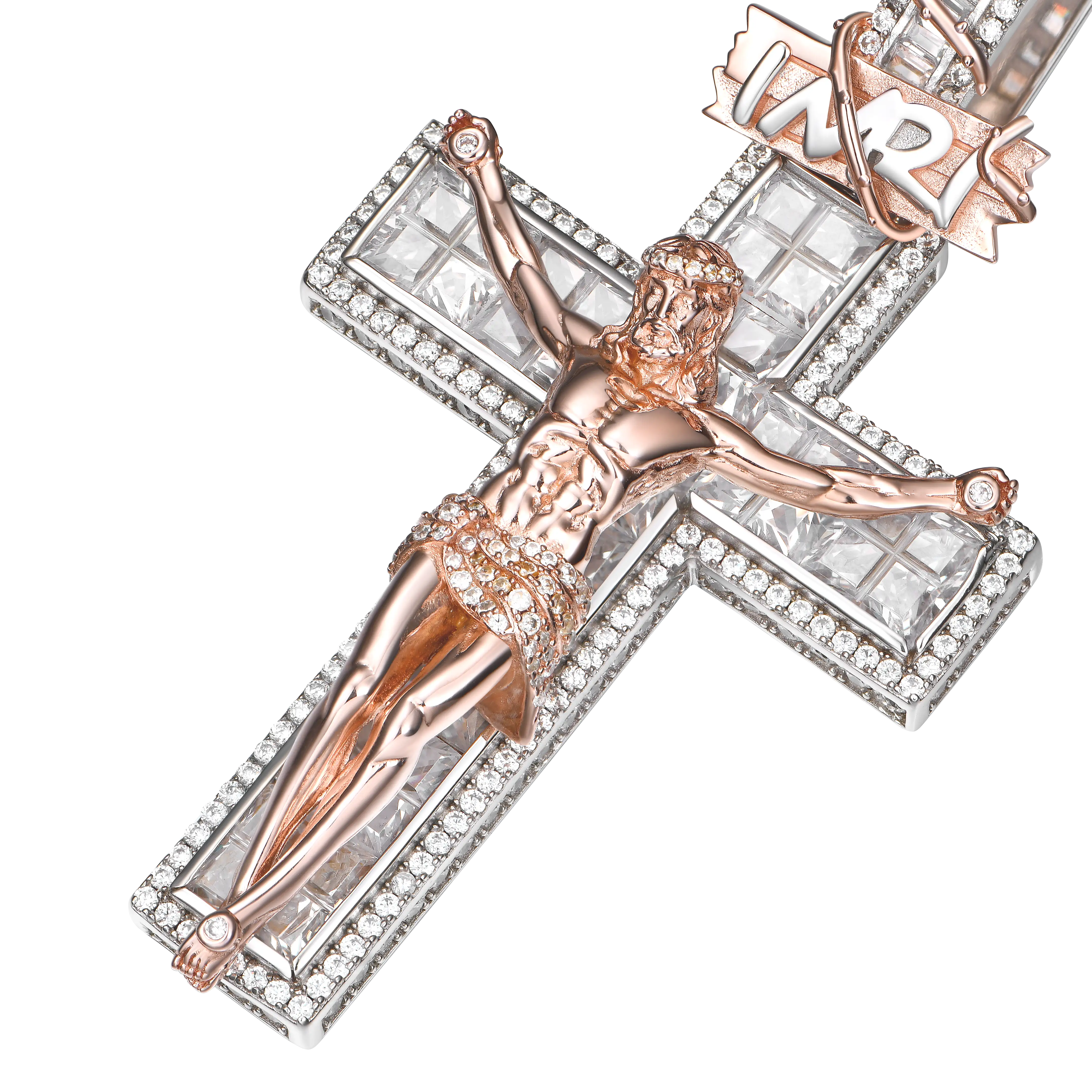 Women's Crucifixion of Jesus Pendant - Large