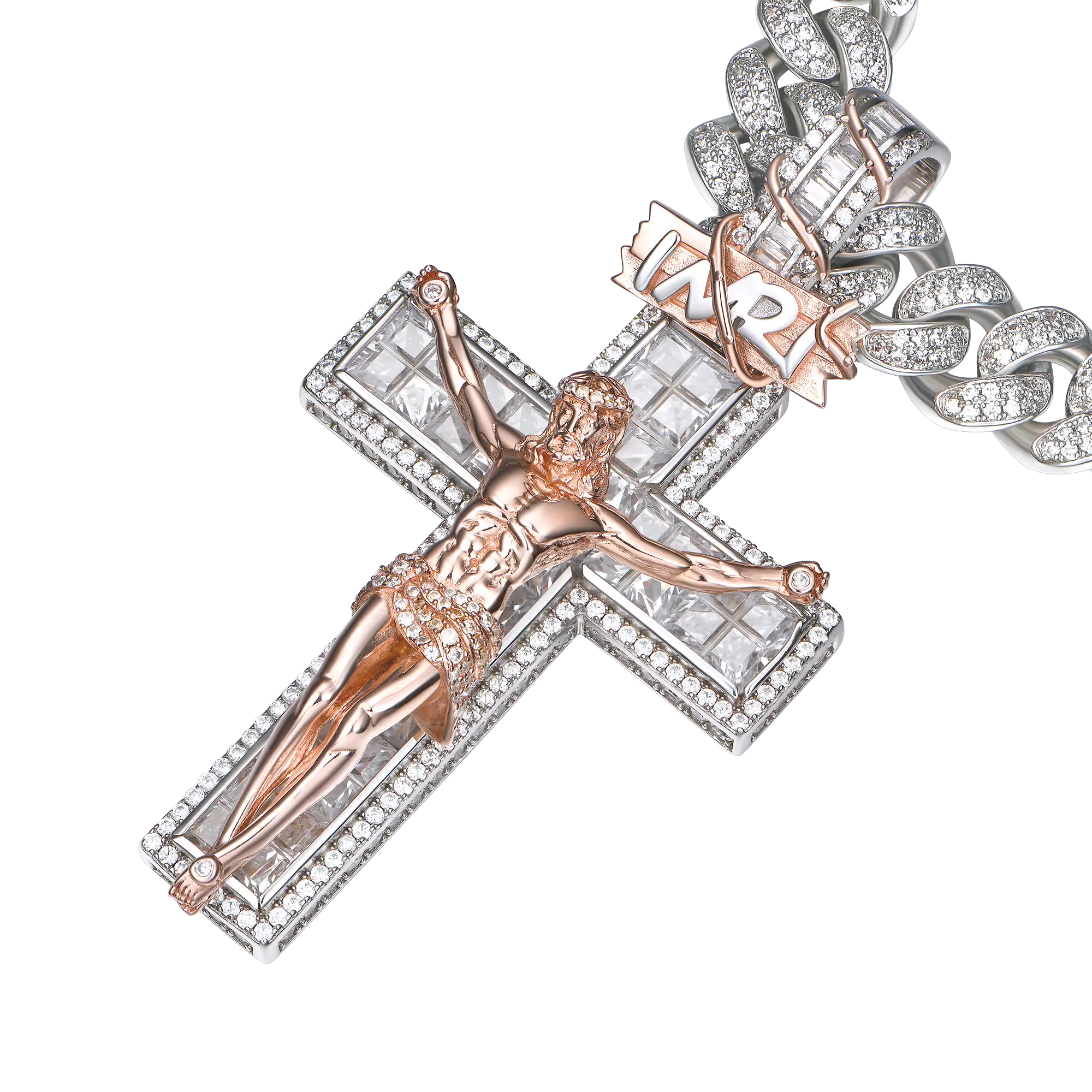 Women's Crucifixion of Jesus Pendant - Large