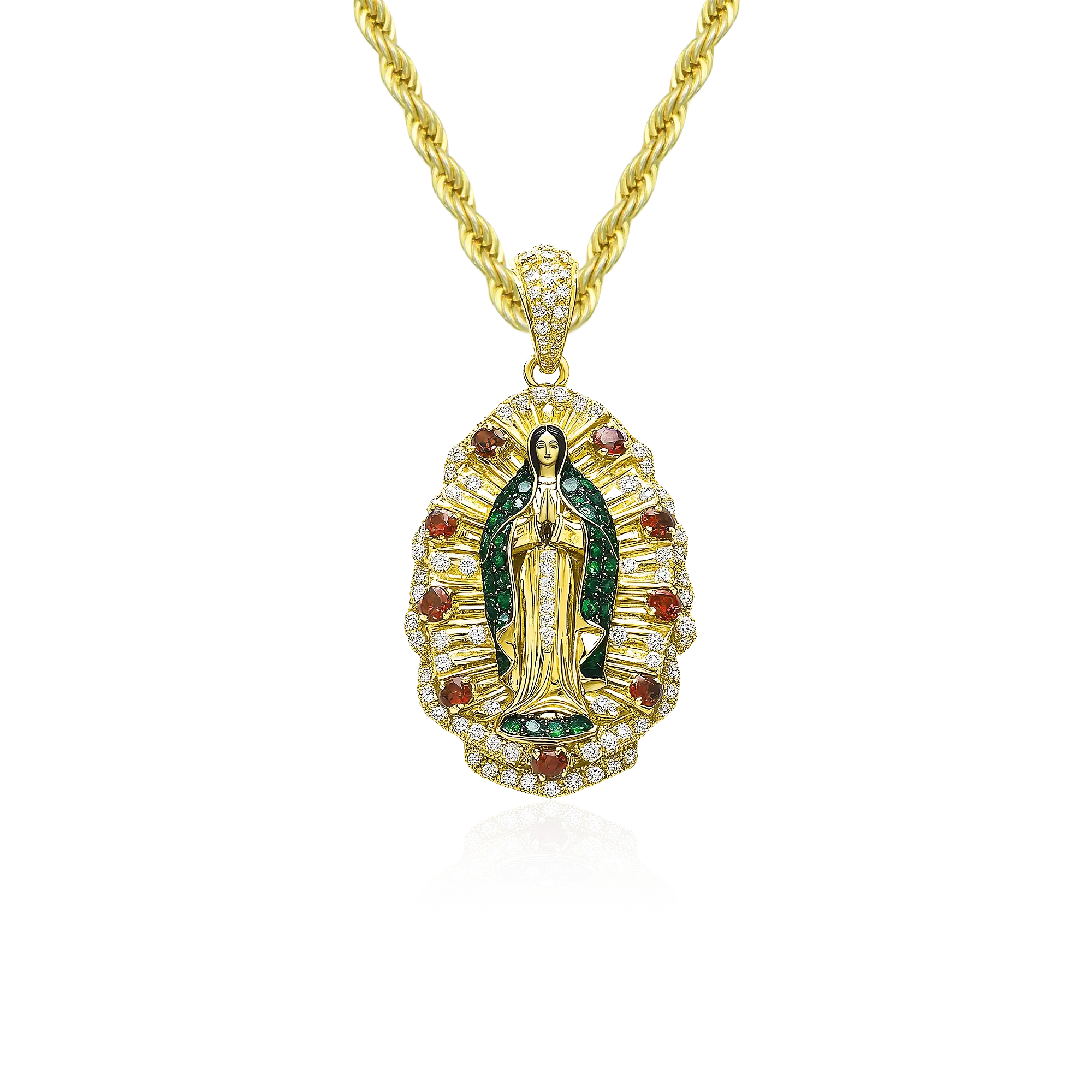 Colgante de luz de Guadalupe