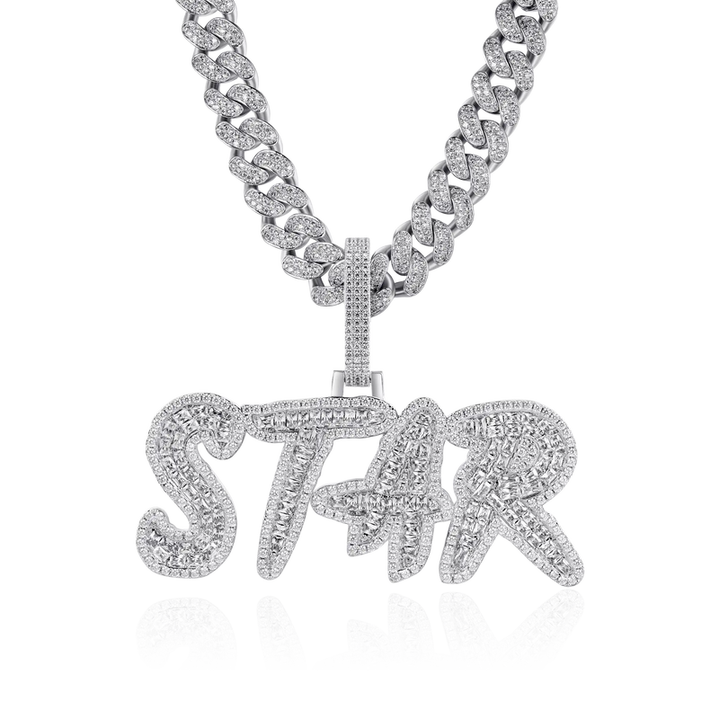 Custom Coke Boys Font Pendant