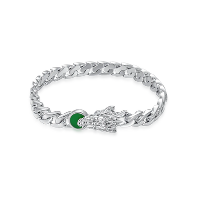 Pulsera cubana WONG Ⅱ Ridge Miami - 8 mm