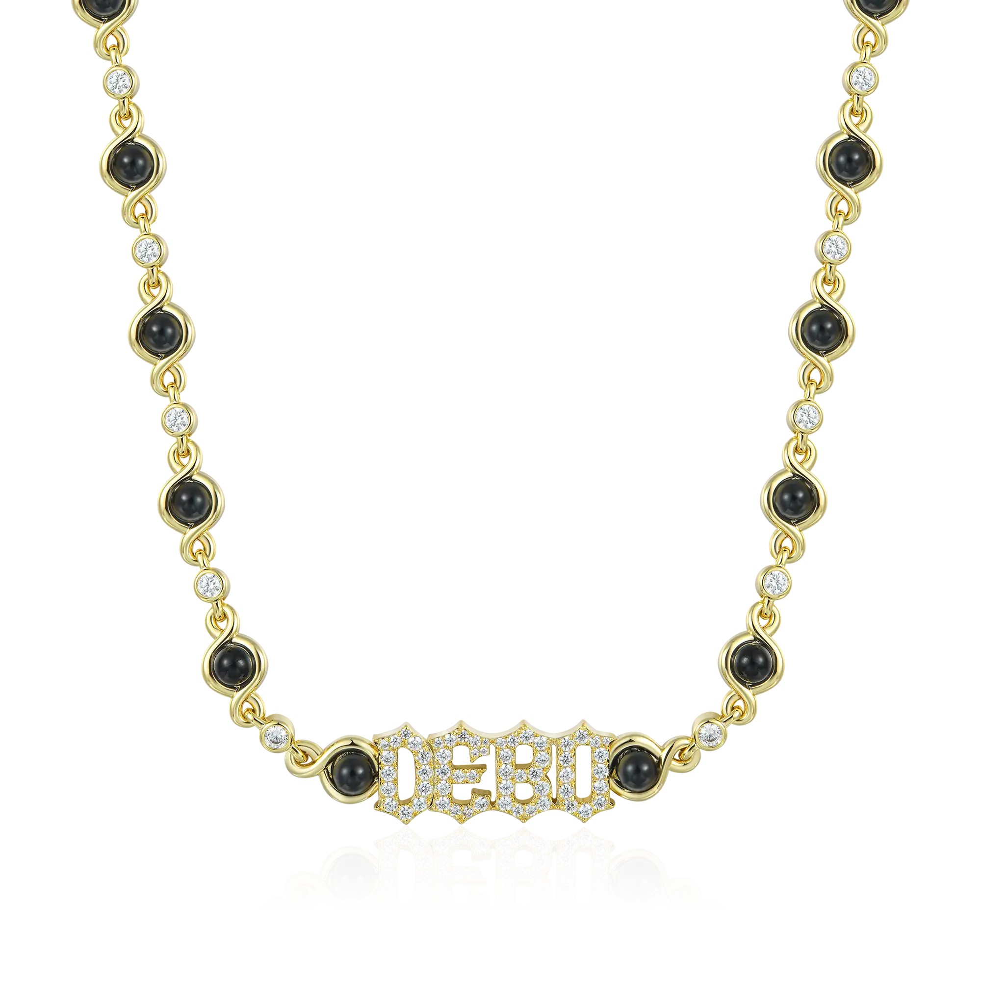 Yellow Gold_Black Pearl