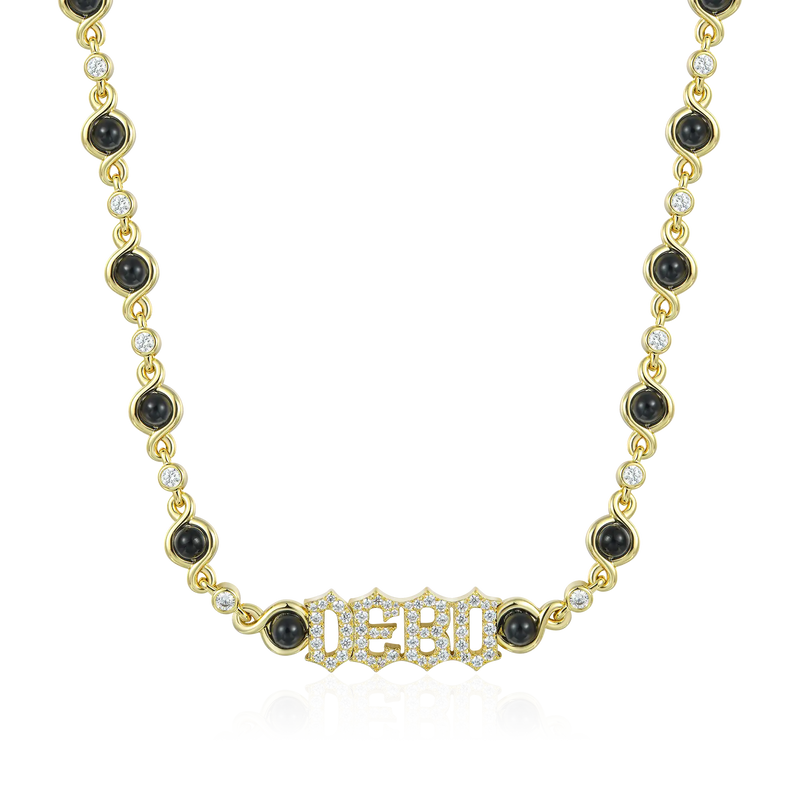 Yellow Gold_Black Pearl