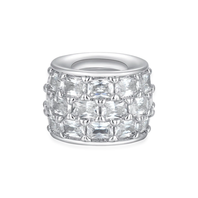 #Style_Emerald Cut#Color_White Gold