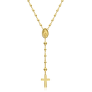 Custom Adjustable Virgin Mary Rosary Necklace