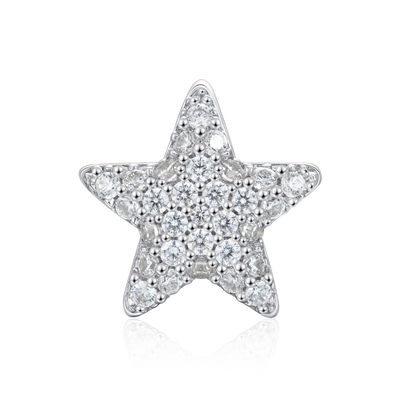 #Style_Pentagram#Color_White Gold