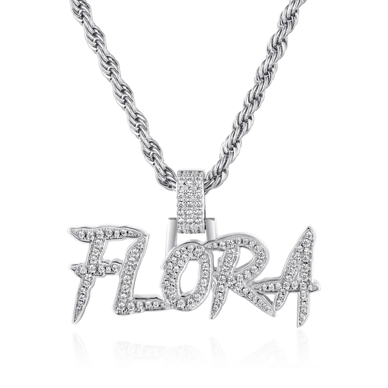 Custom Coke Boys Font Pendant