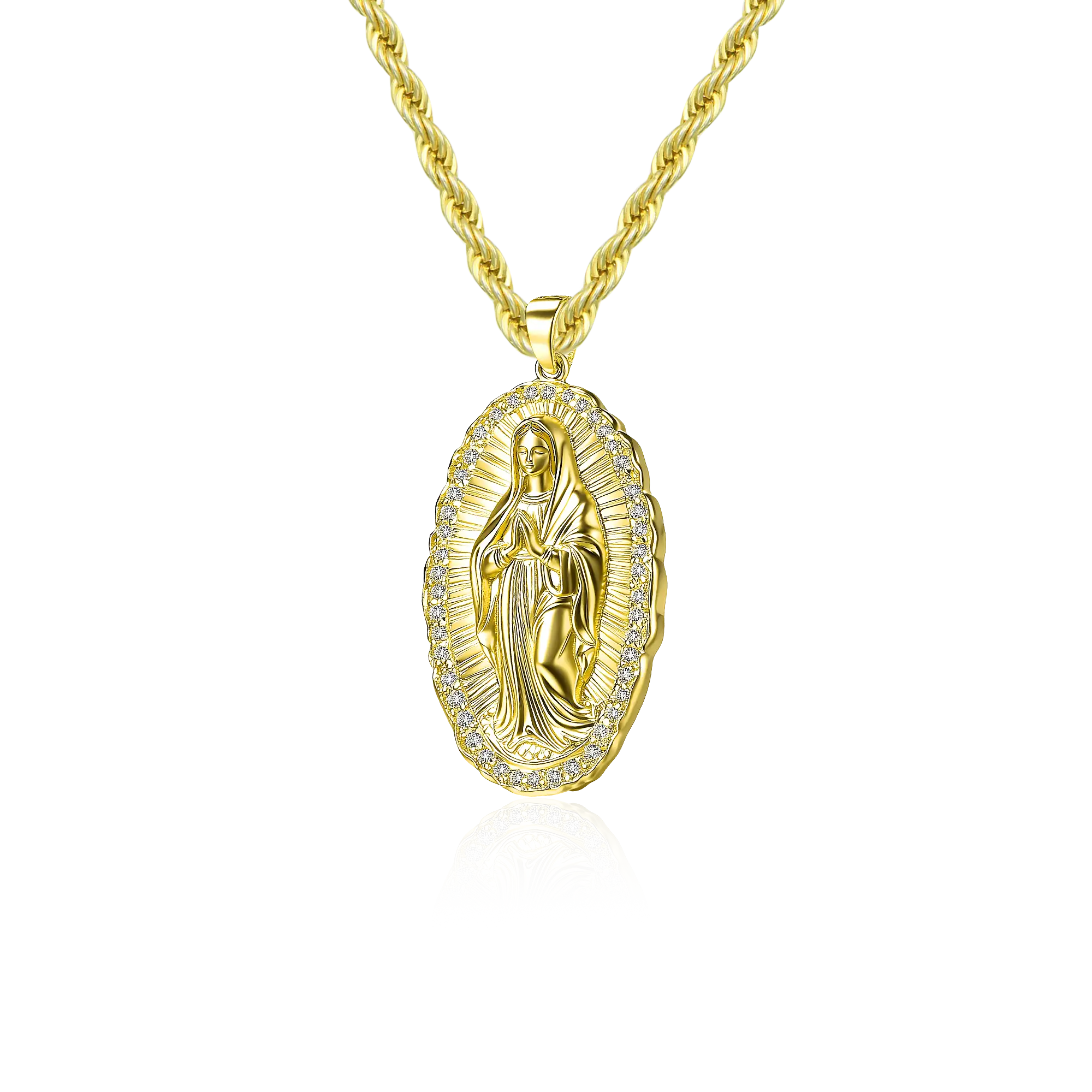 Anhänger der Heiligen Mary Ikone