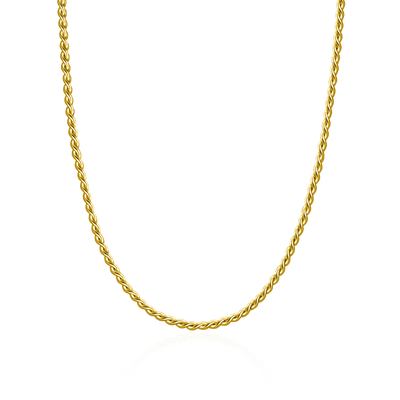 Franco Chain - Yellow Gold