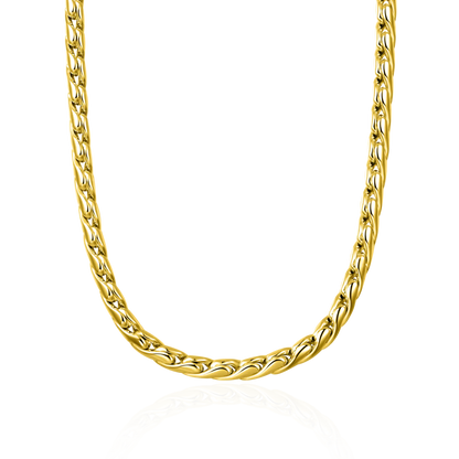 Franco Chain - Yellow Gold
