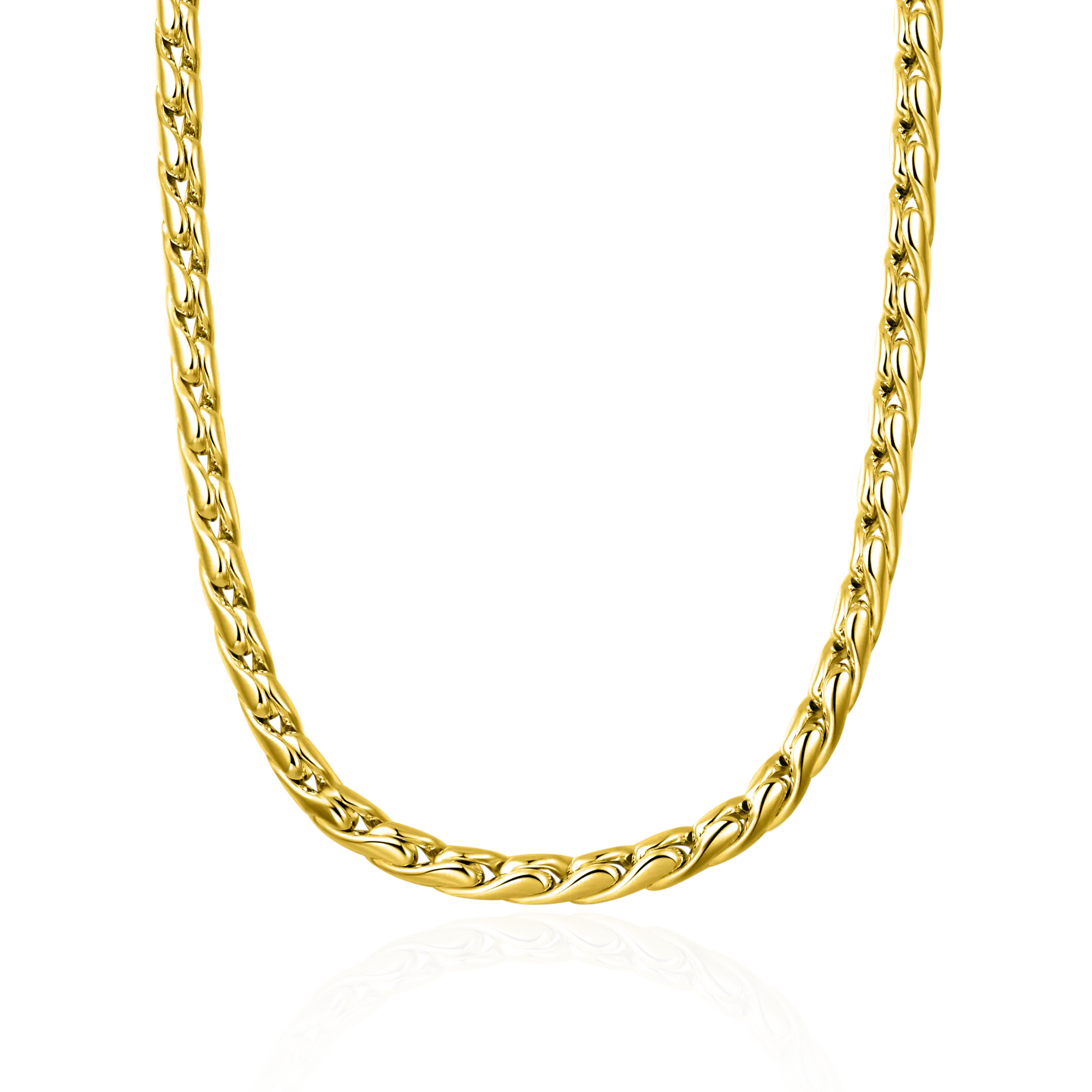 Franco Chain - Yellow Gold