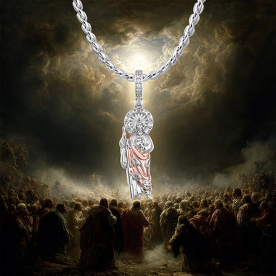 St. Jude Dual-Tone Pendant