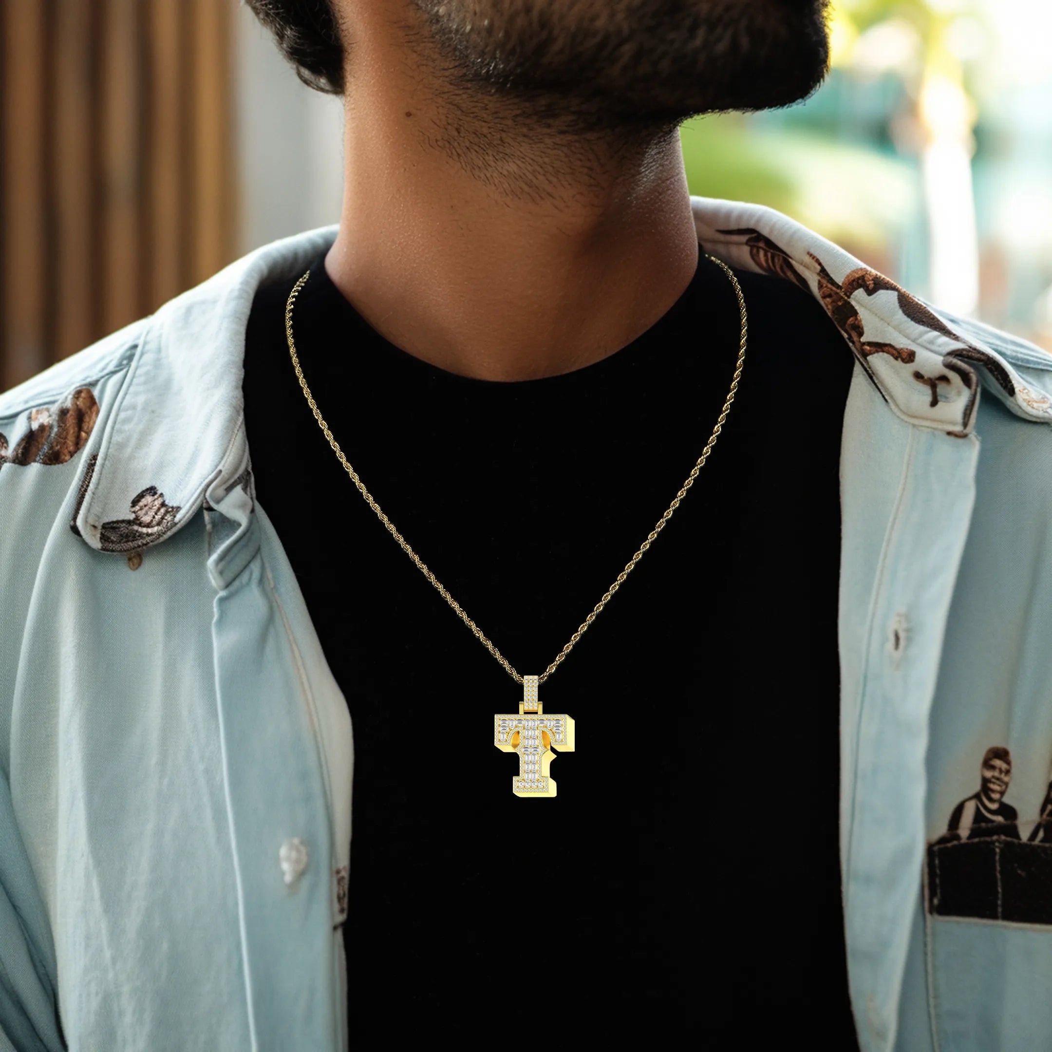30MM Spiked Fake Three-dimensional Pendant
