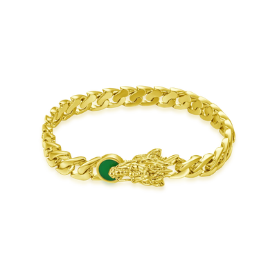 Pulsera cubana WONG Ⅱ Ridge Miami - 8 mm