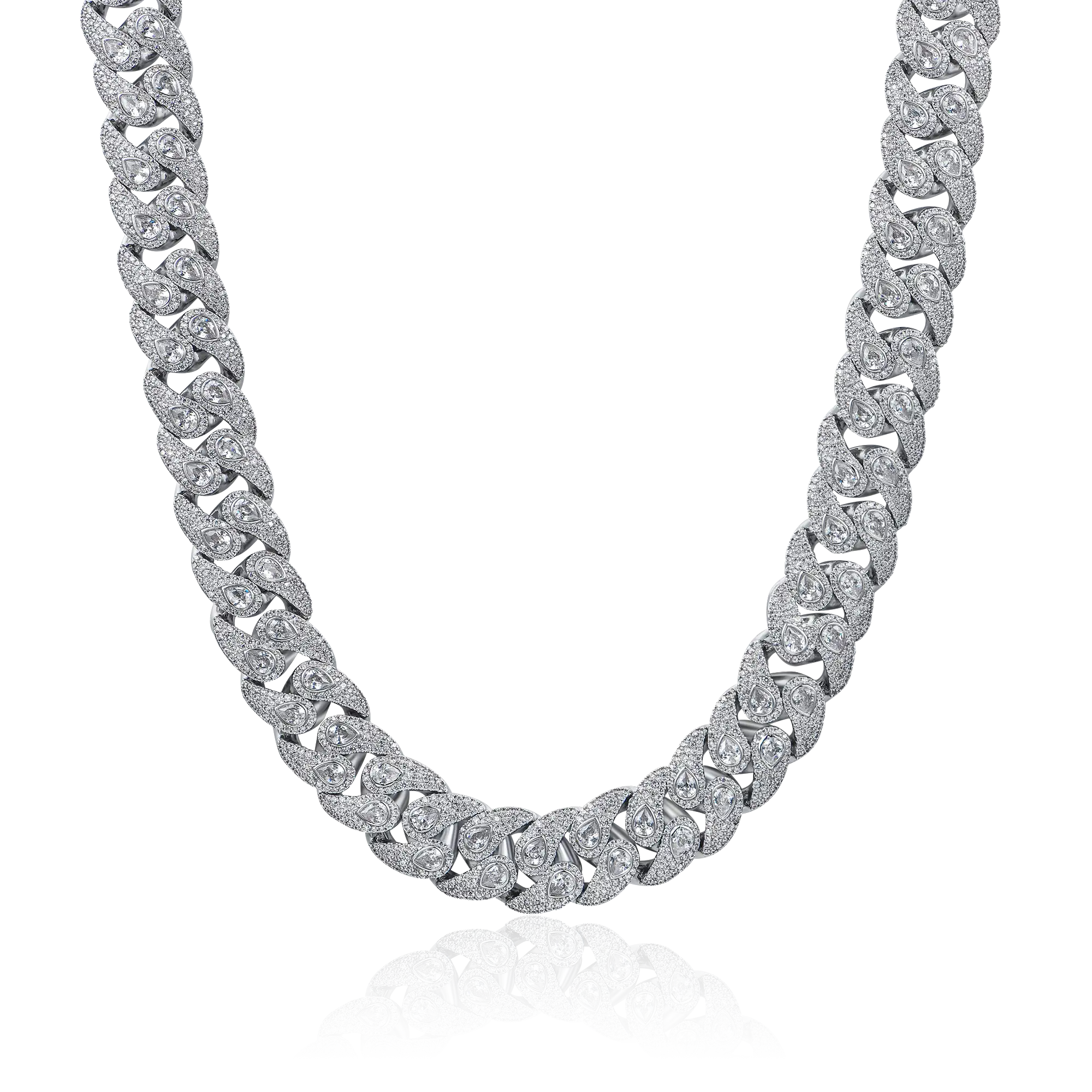 Paisley Cuban Link Chain - 15mm