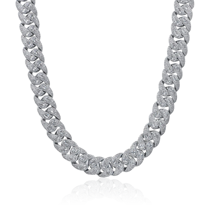 Paisley Cuban Link Chain - 15mm