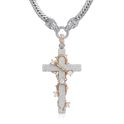 Luxe Thorn Faith Pendant & Chain Set