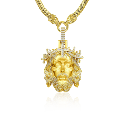 Sovereign Jesus Dragon Chain & Pendant Set