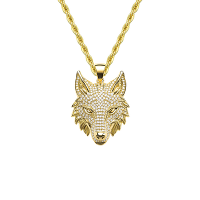 Fierce Wolf Pendant
