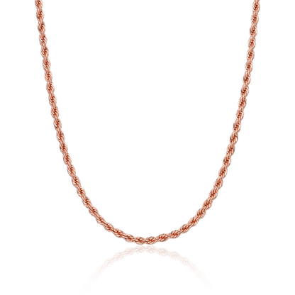 2,5 mm Seilkette - Roségold