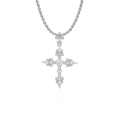 Modern Essentials Cross Pendant & Chain Set