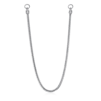 WONG Double Dragon Miami Cuban Chain & Wallet Chain - 8mm