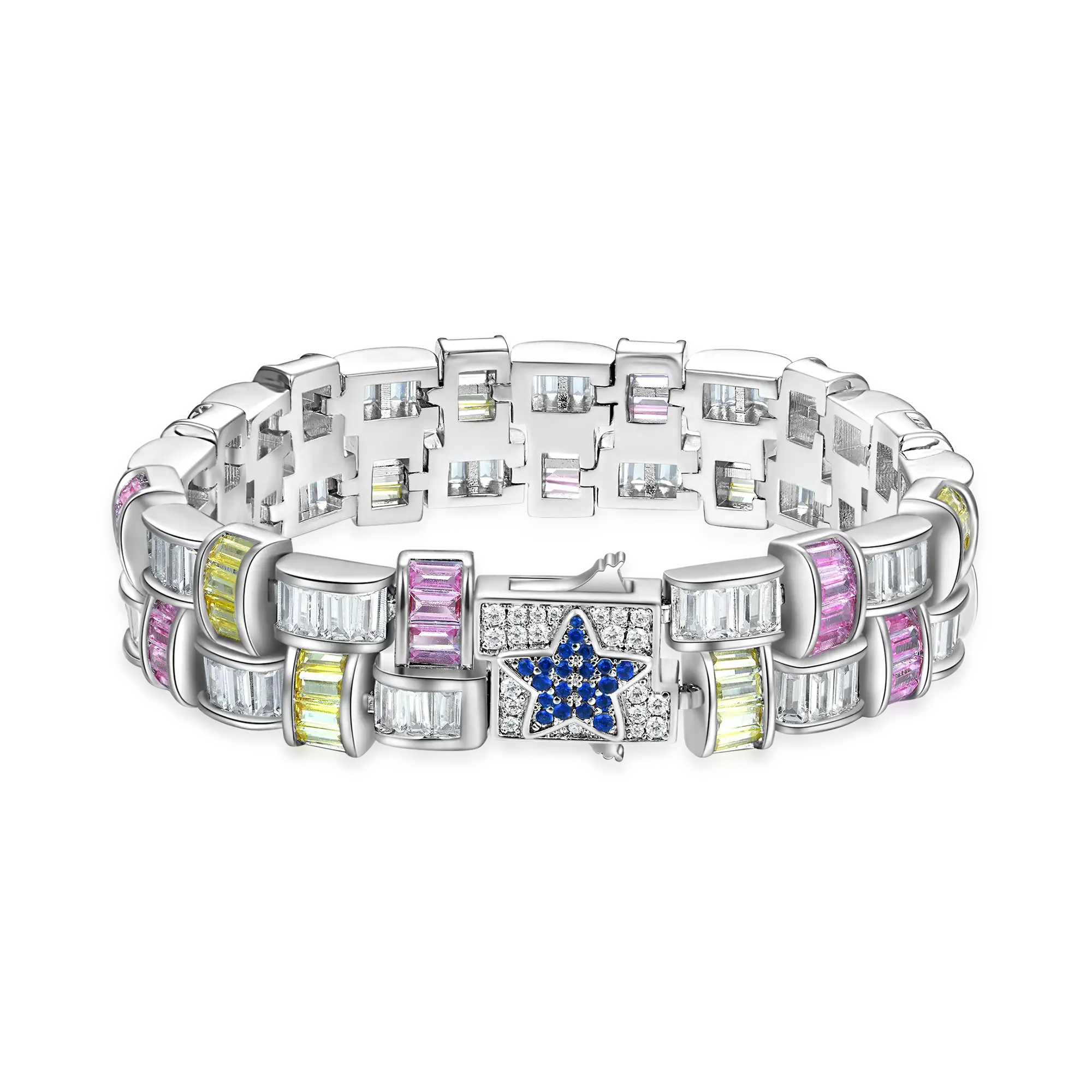 Brazalete de Laflare Woven Baguetty - 15 mm