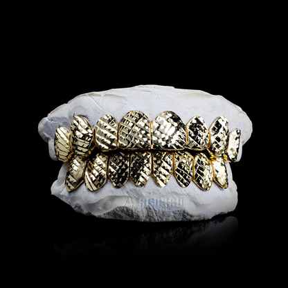 Grillz tagliata a diamante personalizzato