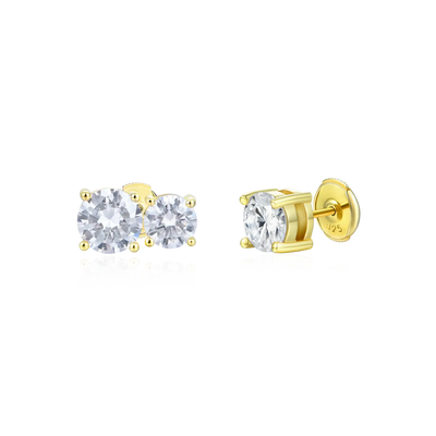 #Diamond_White Diamond ( 14k Yellow Gold )