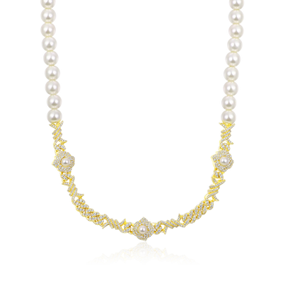 Rose Thorn Pearl Chain - 8mm