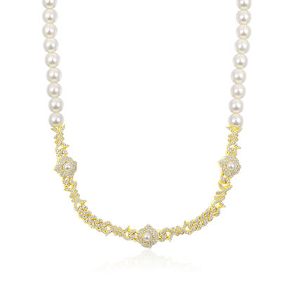 Rose Thorn Pearl Chain - 8mm