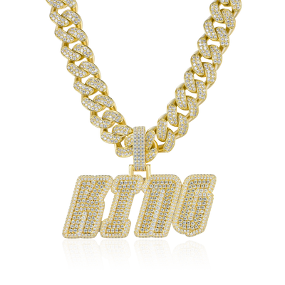 Custom University Name Pendant