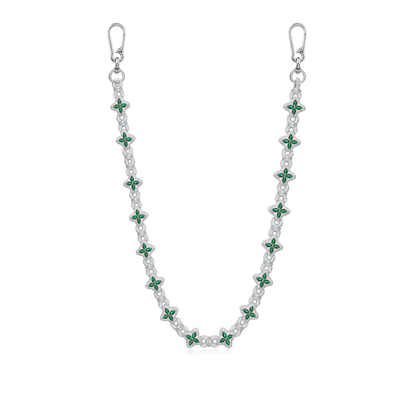 Collier Trèfle Lumineux Moissanite