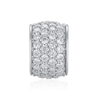 #Style_Round Cut#Color_White Gold