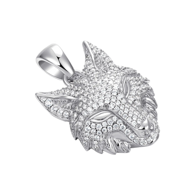 Fierce Wolf Pendant