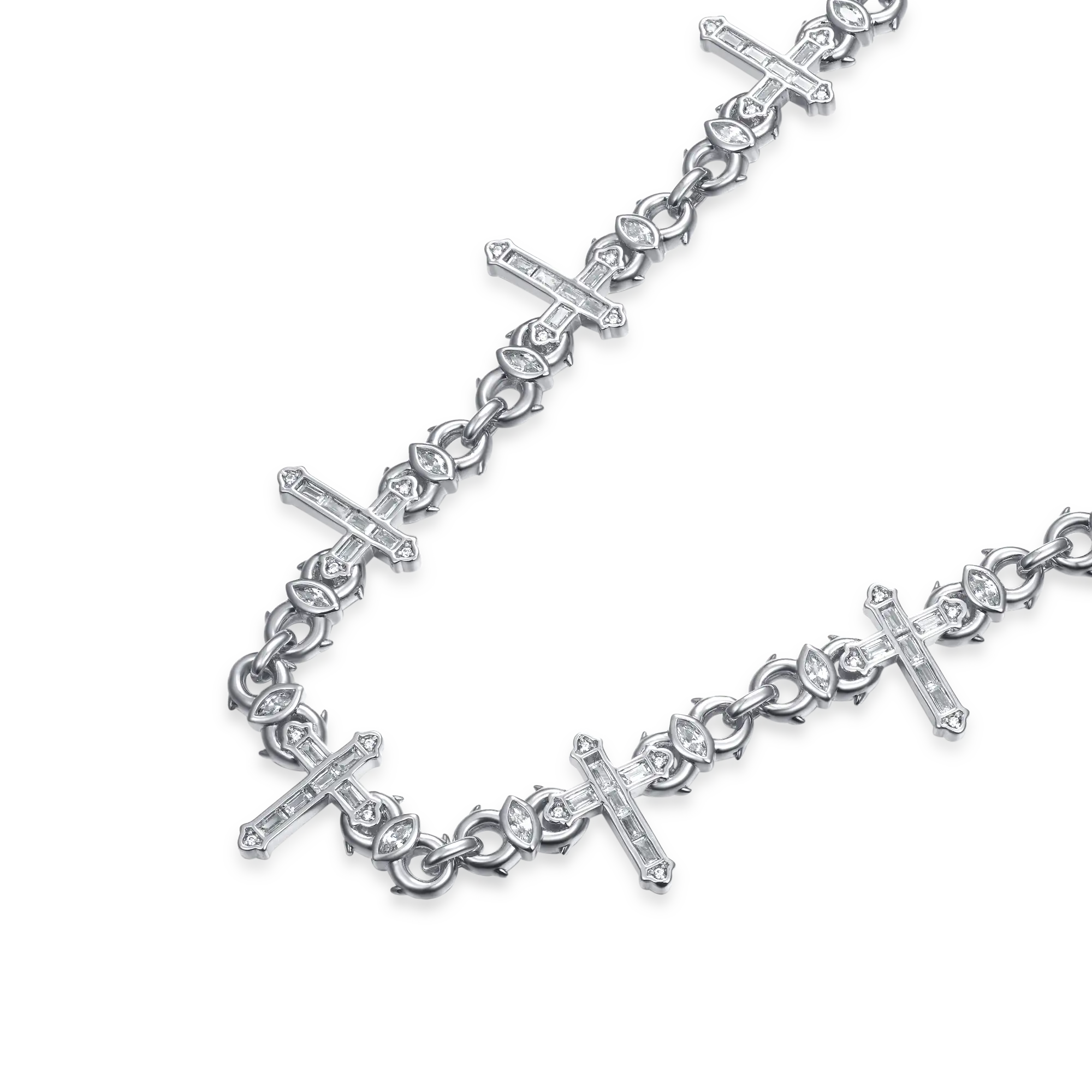 Cross Of Thorns Infinity Chain - 6mm