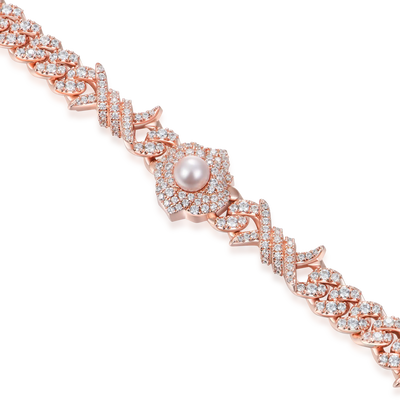 Rose Thorn Pearl Chain - 8mm