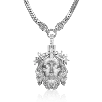 Sovereign Jesus Dragon Chain & Pendant Set