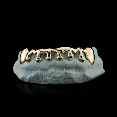 Grillz goutte à goutte solide personnalisé