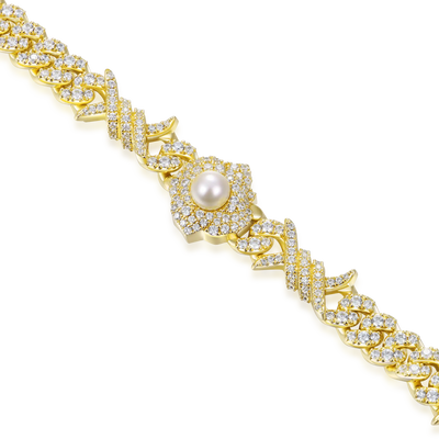 Rose Thorn Pearl Chain - 8mm