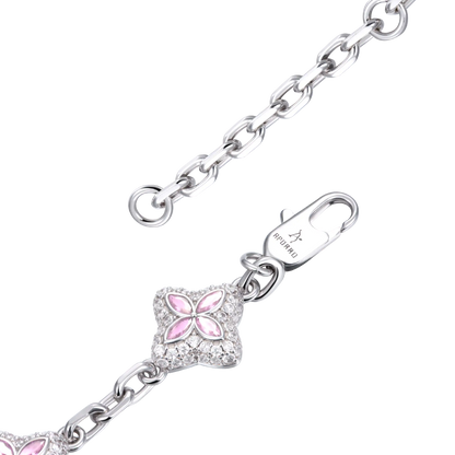 Pink Luminous Clover Trio Set